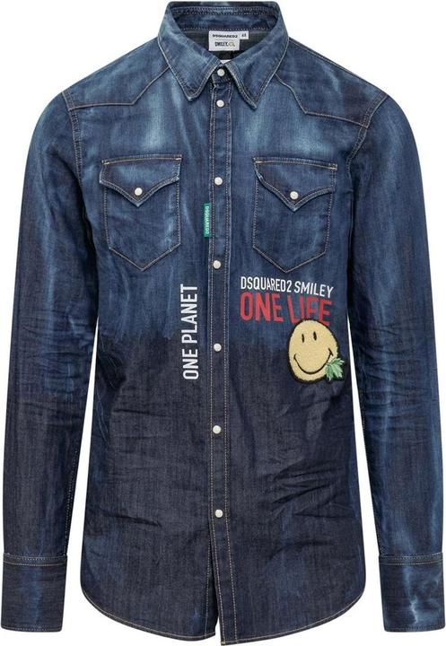 Immagine prodotto Dsquared2 x Camicia di jeans Smiley (48)