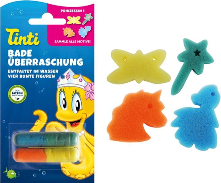 Actual product image Tinti Bath surprise 2 small sponges