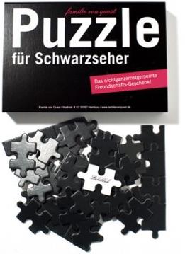 Familie von Quast Puzzle, Für Schwarzseher (96 Teile)