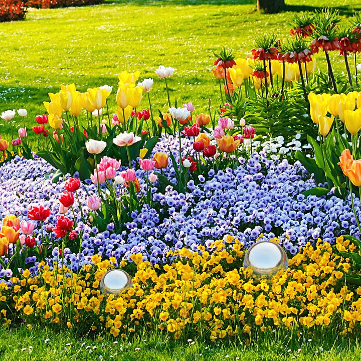 Produktbild Relaxdays 6x Gartenkugel