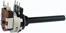 Actual product image OMEG Potmeter Mono Log 22k With Switch