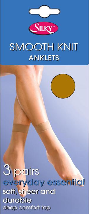 Actual product image Silky Ankle-high stockings (100 DEN, One size)