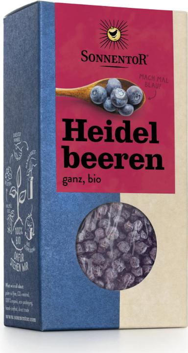 Produktbild Sonnentor Heidelbeeren ganz BIO Btl 45g (45 g)