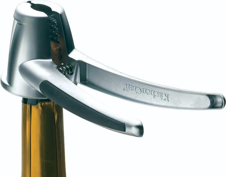 Immagine prodotto Kitchen Craft Estrattore di tappi di champagne e schiaccianoci (Cavatappi a leva)