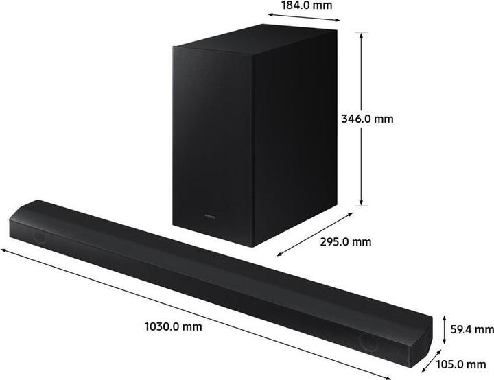 Actual product image Samsung HW-B650 (430 W, 3.1 Channel)