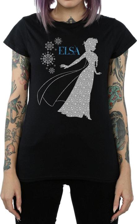 Produktbild Disney Frozen Elsa Christmas Silhouette TShirt (S)