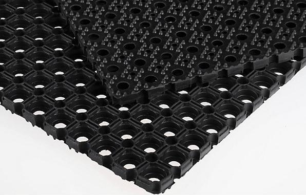 Actual product image kaiserkraft Ring rubber mat (80 x 120 cm)