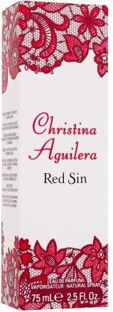 Actual product image Christina Aguilera Red Sin (Eau de parfum, 75 ml)