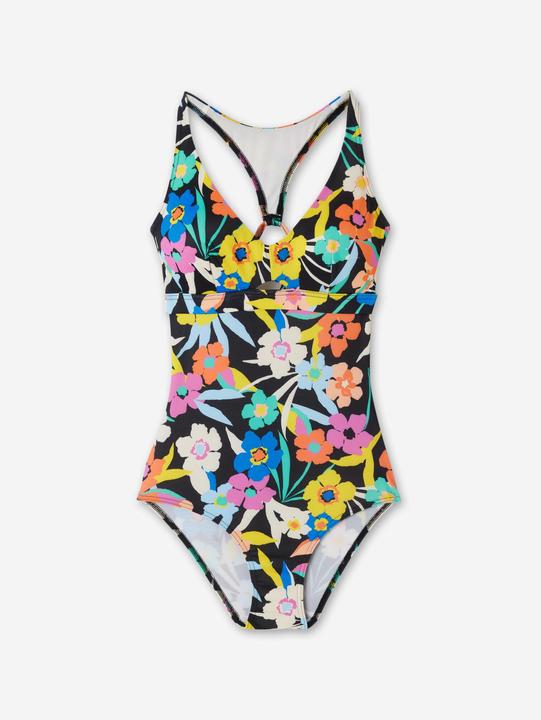 Actual product image Olaian Badeanzug Damen geblümt Agatha Azalea mehrfarbig (42)