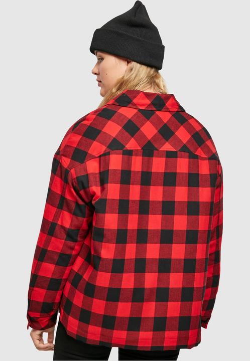 Produktbild Urban Classics Ladies Flanell Padded Overshirt (S)