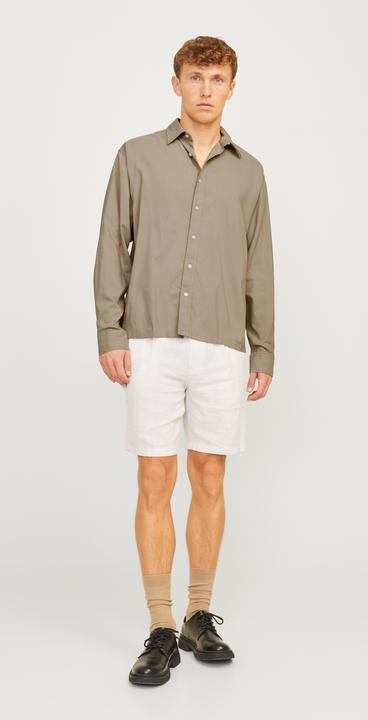 Actual product image Jack & Jones Jorjoshua Cropped Shirt Ls Smu Ln (XXL)