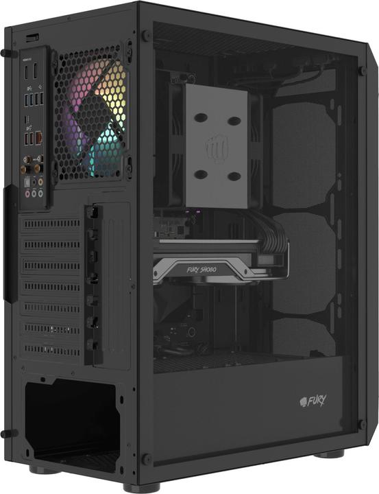 Image du produit Fury Obudowa OBUDOWA SHOBO SH4 RGB MIDI TOWER Z OKNEM CZARNA (ATX, mATX, Mini-ITX)