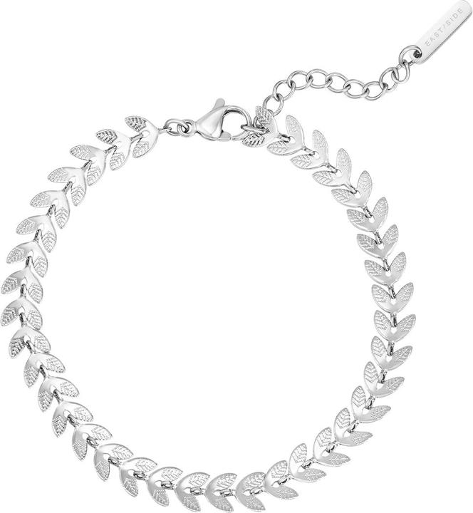 Actual product image Eastside Damen Armband Blatt - 37552 (17 cm, Stainless steel)