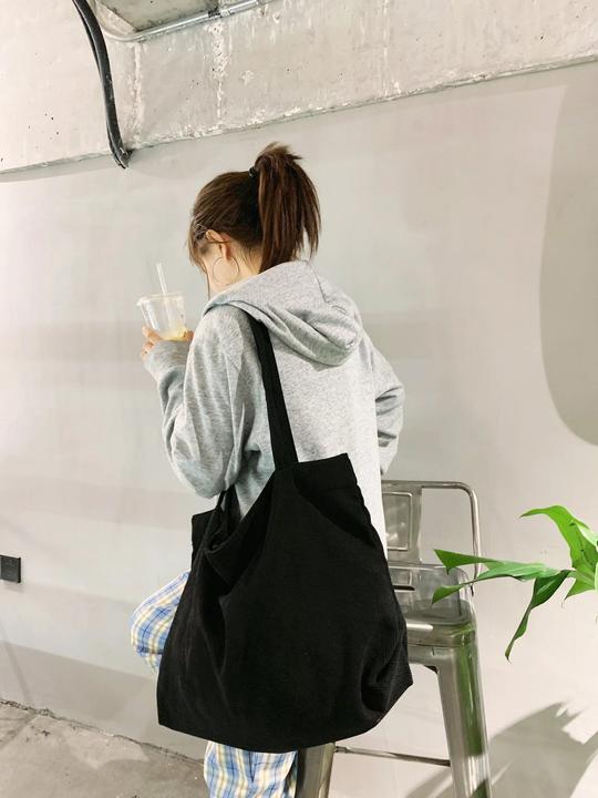 Produktbild Only-Bags.Store Kordtasche Handtaschen Umhängetaschen Weiche Umweltspeicher Wiederverwendbar Kleine und grosse