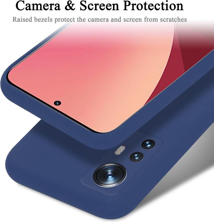 Image du produit Cadorabo TPU Liquid Silicone Case Housse pour Xiaomi 12 / 12X (Xiaomi 12X)