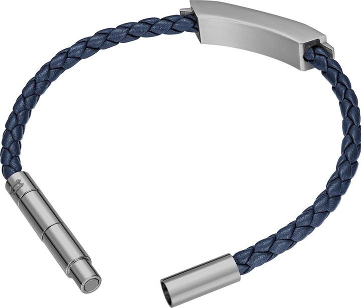 Immagine prodotto Police Bracciale Gripcord (19 cm, Cuoio, Acciaio inossidabile)
