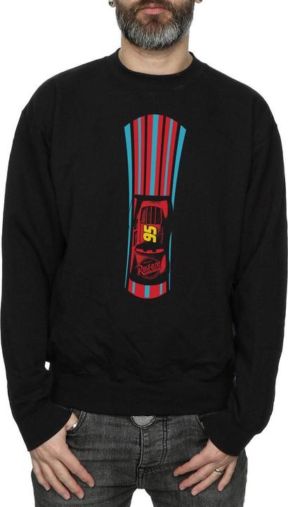 Disney Cars Lightning McQueen Stripes Sweatshirt (XL)