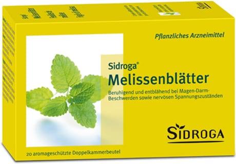 Immagine prodotto Sidroga Foglie di melissa in bustina di tè