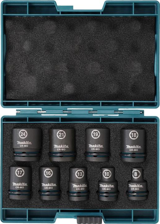 Actual product image Makita 9-piece socket spanner set1/2
