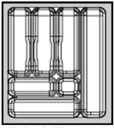 Actual product image Agoform Cutlery tray
