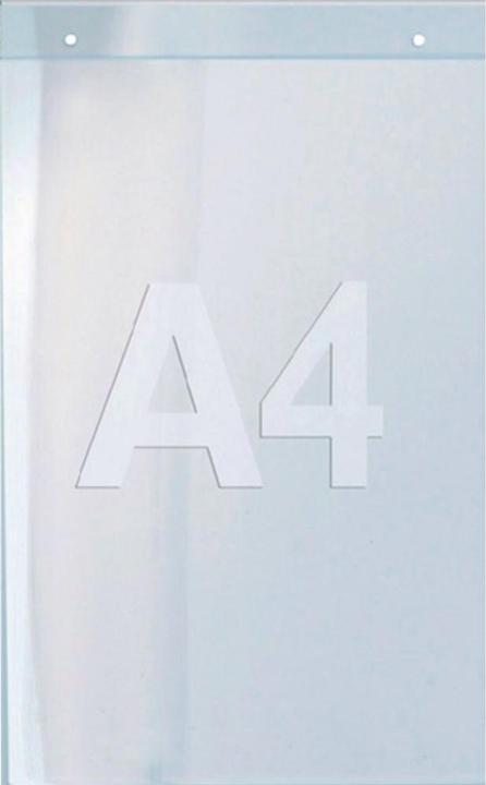 Image du produit Twinco Porte-brochures mural A4 vertical acrylique transparent (A4, Acclamation)