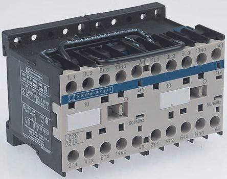 Produktbild Schneider Electric Wendeschütz 3-polig 2,2kW 1Aux 220Vac