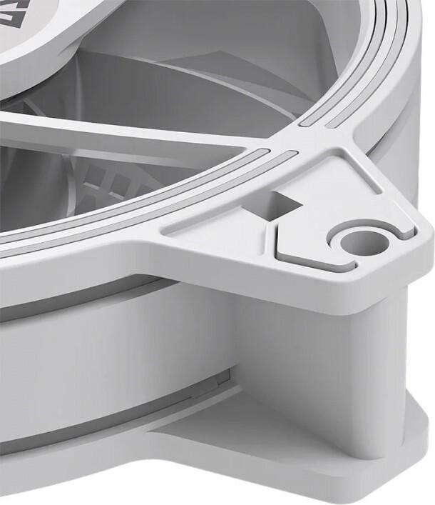 Produktbild Modecom VOLCANO APEX 120 ARGB WEIssER LÜFTER (120 mm)