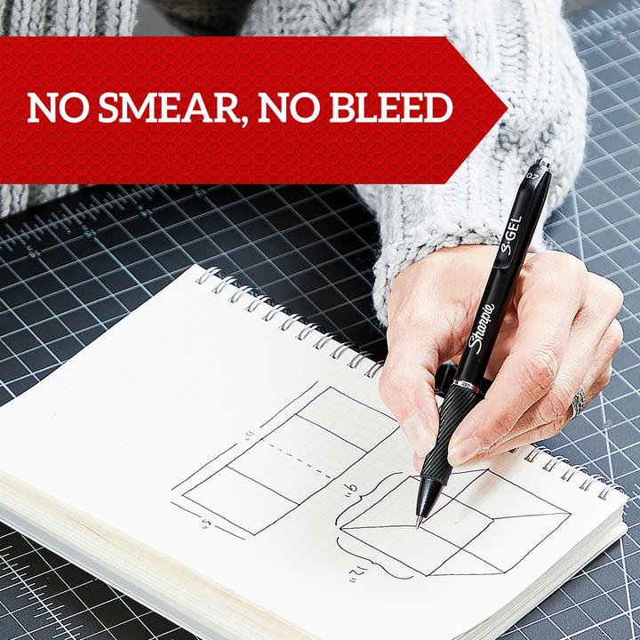 Produktbild Sharpie Gelschreiber 0.7 mm, 3 Stück (Blau, Schwarz, Rot, 3 x)