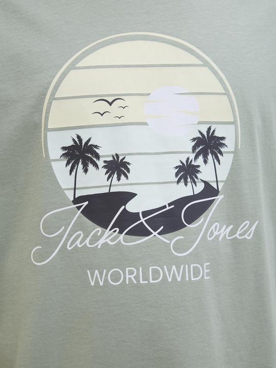 Image du produit Jack & Jones Gedruckt Rundhalsausschnitt T-shirt T-shirt (XXL)