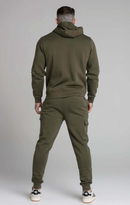 Actual product image Siksilk Sweatpants Khaki Essential Cargo Jogger (S)
