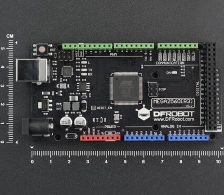 Actual product image DFRobot Mega 2560 R3 Arduino compatible board