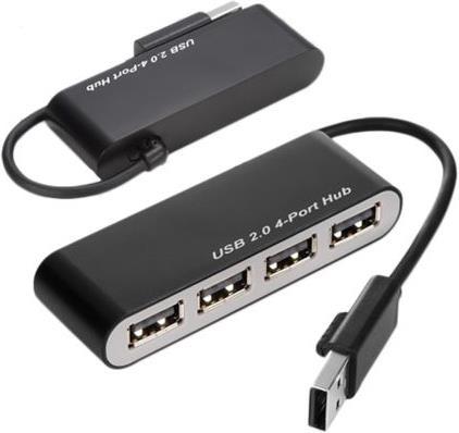 Rs Pro USB 2.0 4-Port Hub (USB-A, 4 Ports)