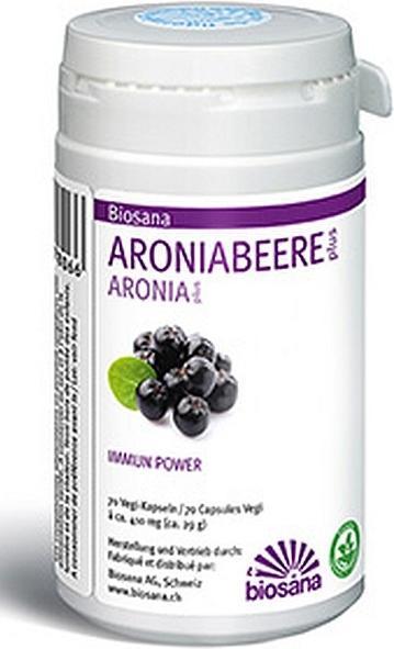 Immagine prodotto Biosana Aroniabeere Plus (70 Pezzo/i, Pillole, 28 g)