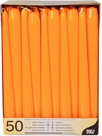 Papstar 10393 Wachskerze Rund (e) (50 Stk.)