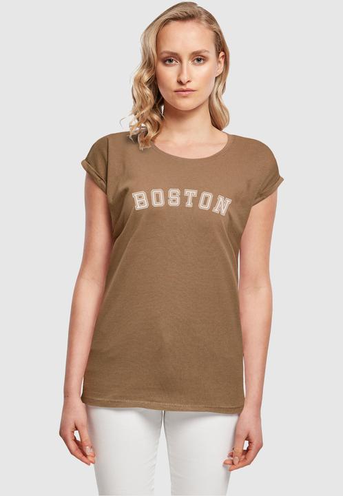 Produktbild Merchcode Ladies Boston X Extended Shoulder Tee - 112477 (XL)
