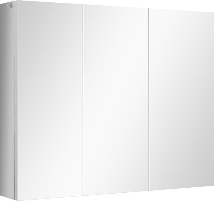 Immagine prodotto Kleankin Armadio a specchio a tre ante (70 x 12 x 55 cm)