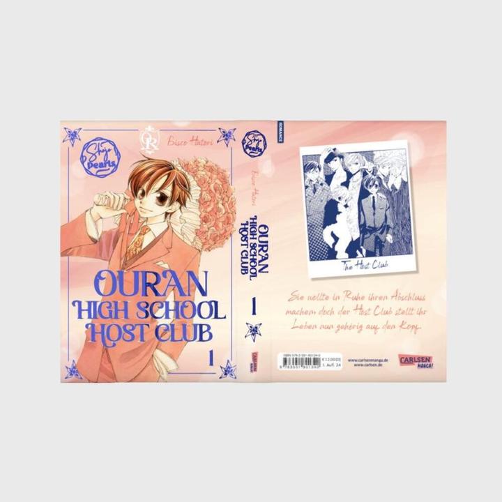 Produktbild Ouran High School Host Club Pearls 1 (Deutsch, Bisco Hatori, Alexandra Klepper, 2024)