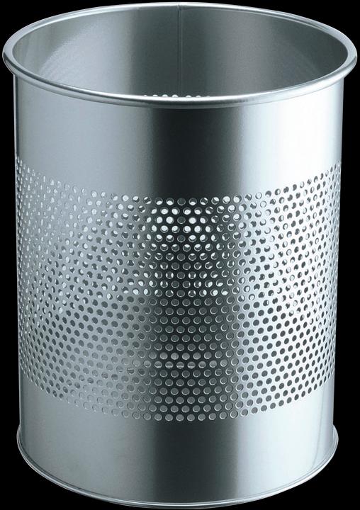 Image du produit Durable Corbeille à papier Acier Décor perforé (15 l)