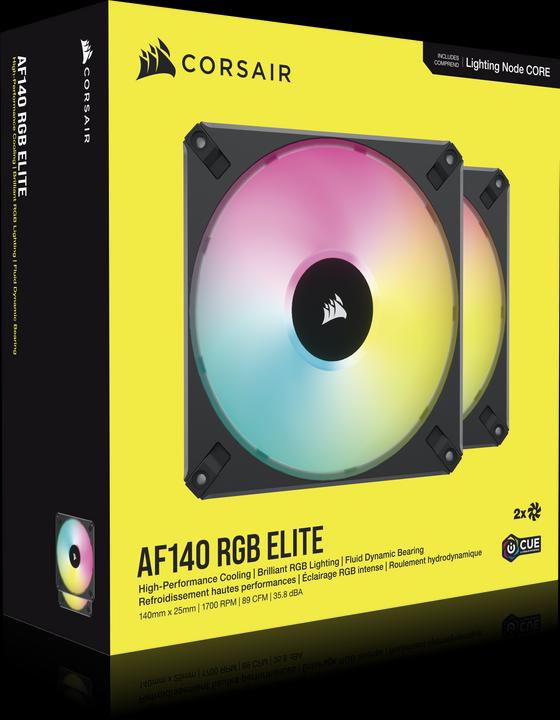 Produktbild Corsair AF140 RGB Elite (140 mm, 2 x)