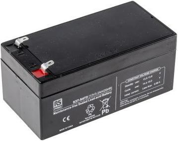 Actual product image Rs Pro RS Sealed Lead-acid Battery,12V 3.2Ah (12 V, 3200 mAh)