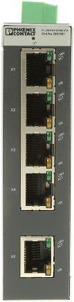 Actual product image Phoenix Contact Ethernet Switches 5 RJ45 ports (5 Ports)