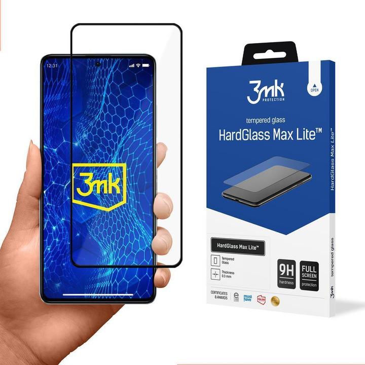 Image du produit 3MK Verre trempé pour Xiaomi Redmi Note 12 Pro+ / Note 12 Pro 9H HardGlass Lite Series (1 pièce(s), Xiaomi Redmi Note 12 Pro+)