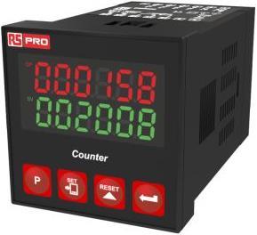 Image du produit Rs Pro Compteur, 6 chiffres, 48x48, 230V