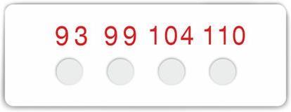 Productafbeelding Rs Pro Temperatuursticker 93-154°C