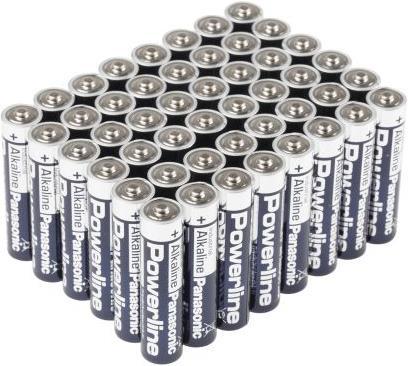 Panasonic Pile Powerline -AAA Micro Boîte de 48 - LR03AD (48 pcs, AAA, 1300 mAh)