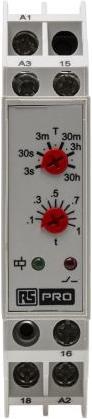 Produktbild Rs Pro On-Delay Time Relay 240Vac & 24Vac/dc