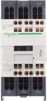 Image du produit Schneider Electric Contacteur 9 A 1C 1O 24 VCC LC1D093BD