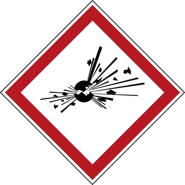 Produktbild Brady GHS-Piktogramme - Explosionsgefährlich