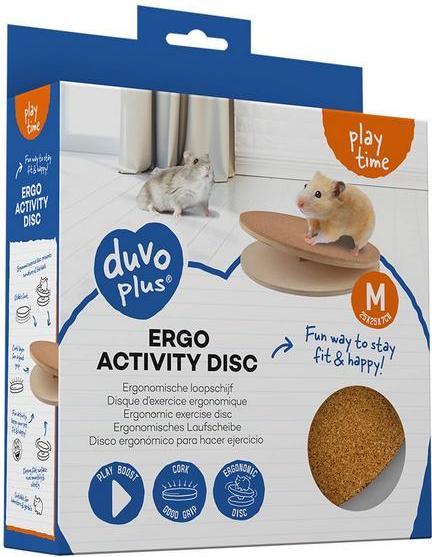 Image du produit Duvoplus Disque d'exercice ergonomique en liège M, 25x25x7cm