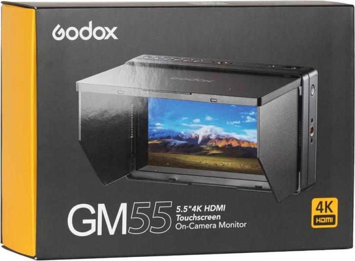 Immagine prodotto Godox 5,5 HDMI Touchscreen On-camera Monitor 4K (5.50", Full HD)